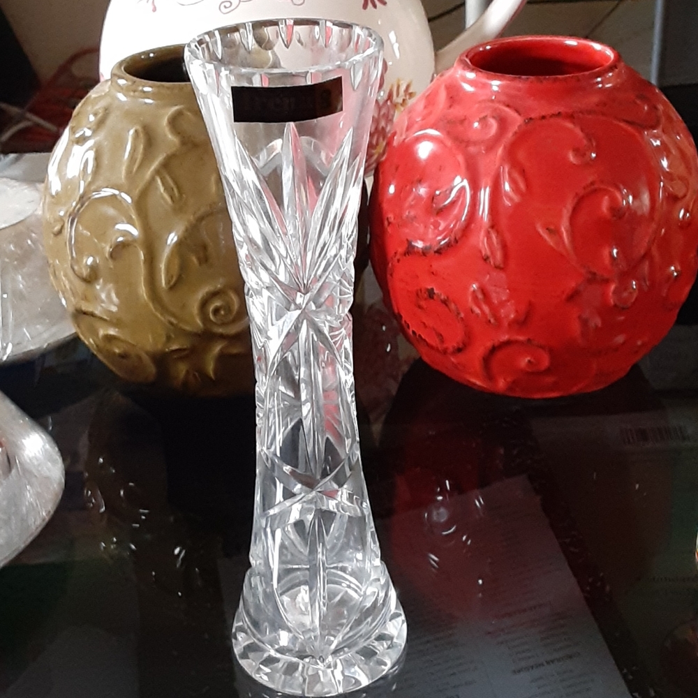 Crystal vase
